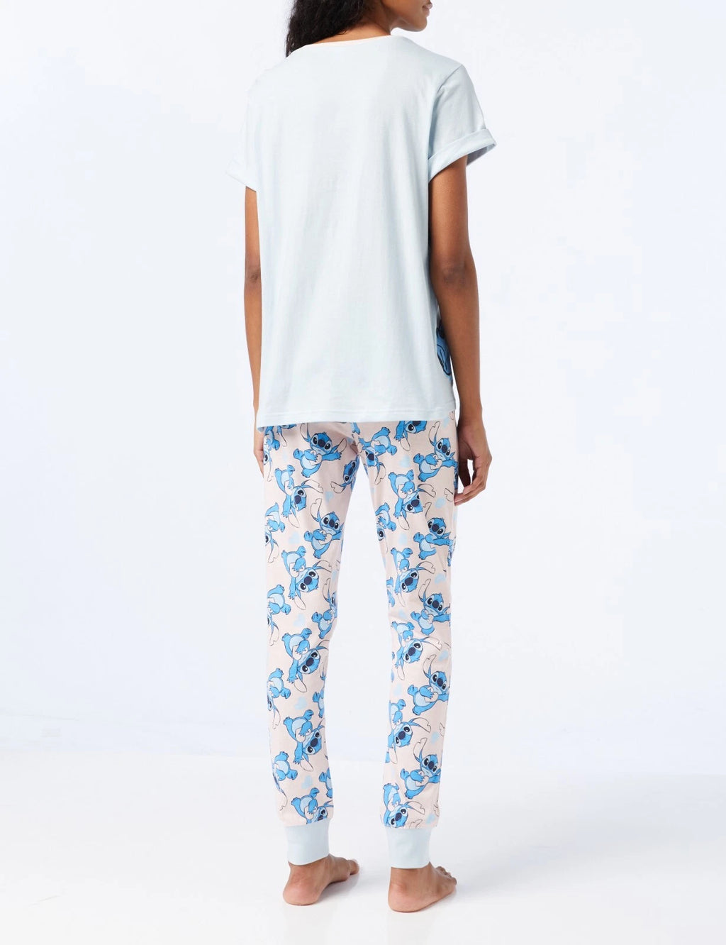 Disney Lilo and Stitch Womens Pyjamas, Ladies Cotton Pjs, Sizes UK 8 to 22