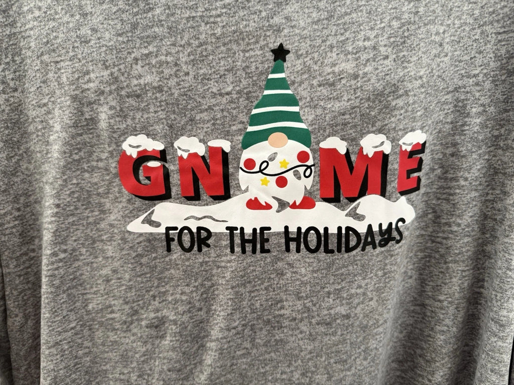 Secret Treasures Womens Lightweight Holiday Christmas 2pc Pajama Set Gnome NEW M