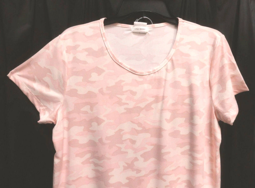 XL~L~M CATHERINE MALANDRINO CAMO CAMOUFLAGE PAJAMAS SET SLEEP TOP/JOGGER PANTS