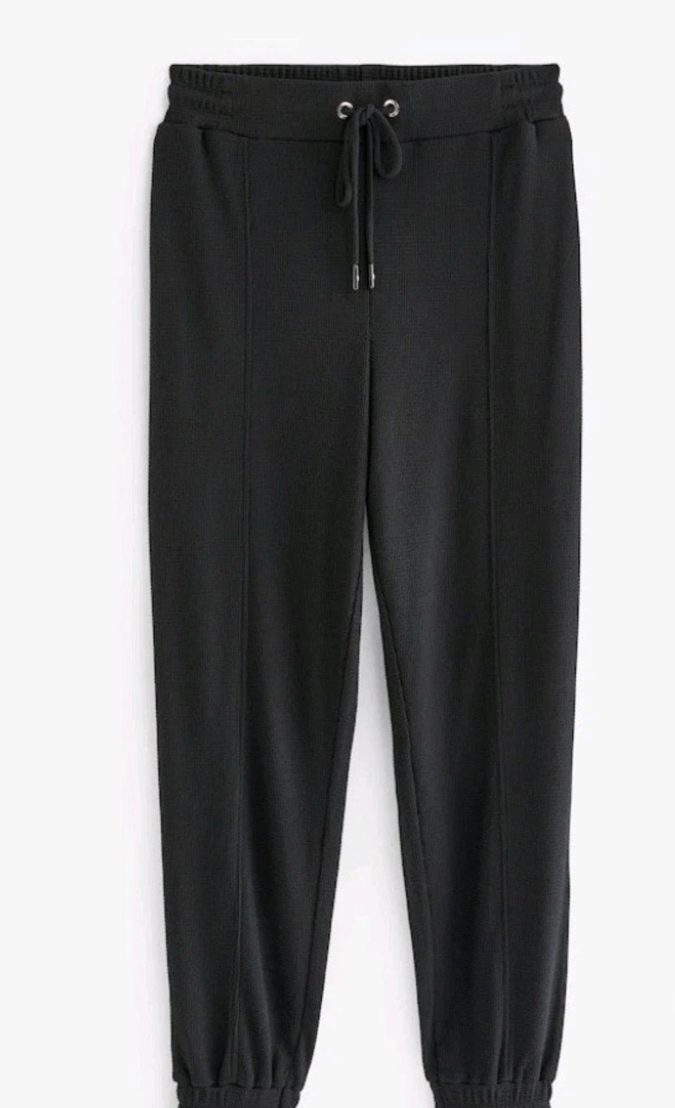 Ted Baker Size 16 Womens Black Waffle Pyjamas Joggers Loungewear Set BNWT