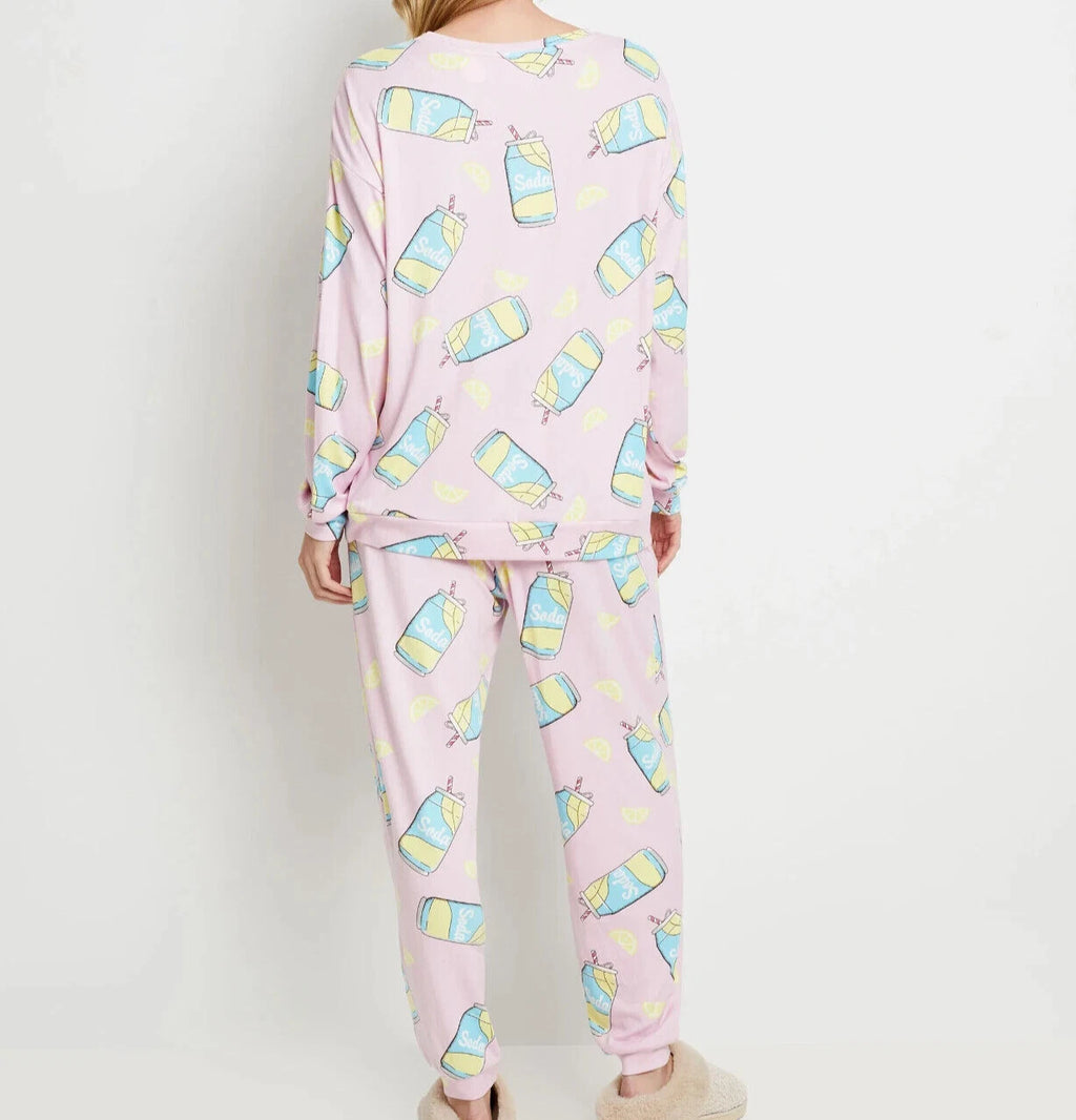Ladies size 16/18 pink SODA midseason pyjamas Rivers  NEW 679