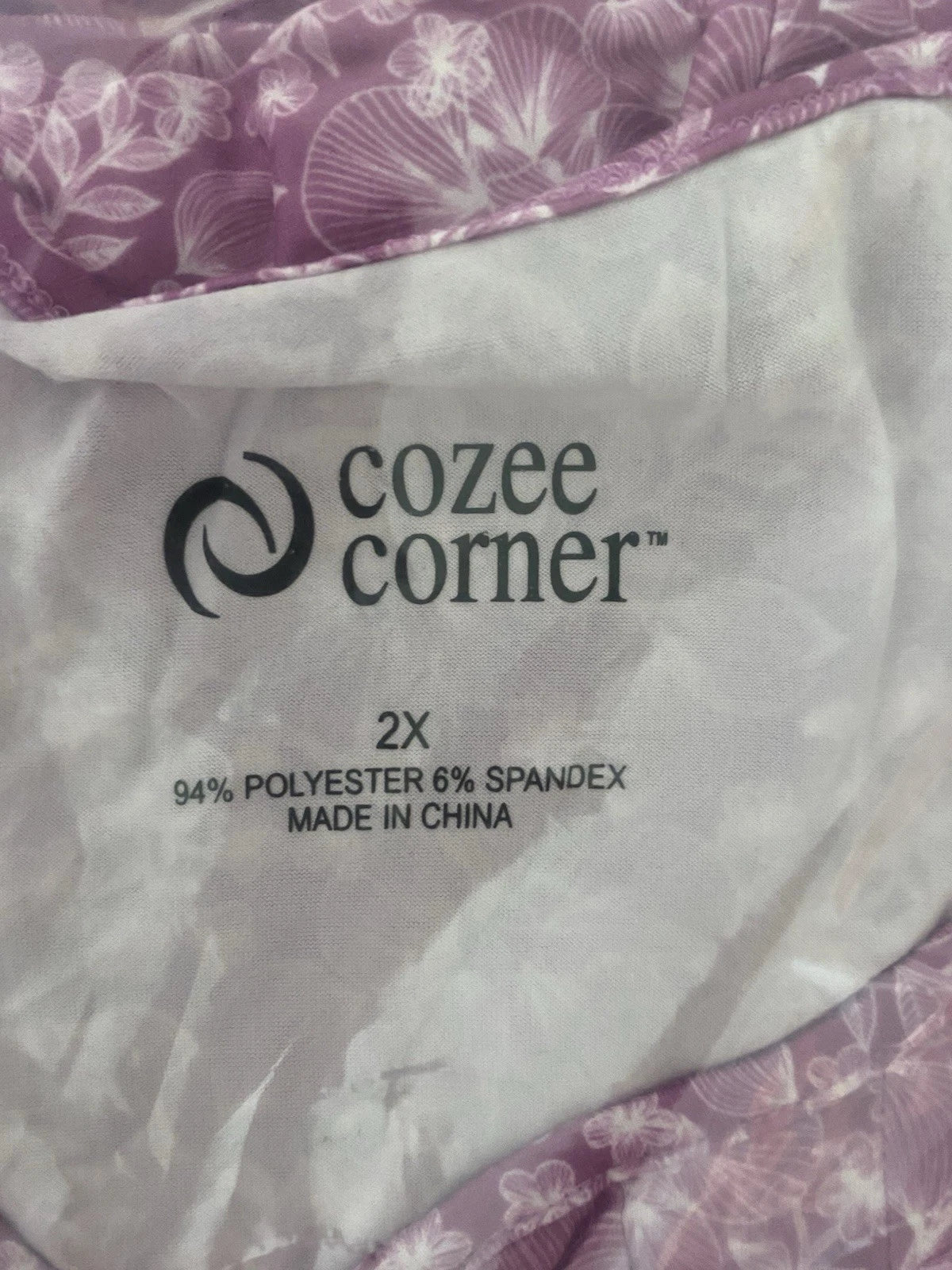 Cozee Corner  Ladies 2-Piece Pajama Set for Women Size 2x