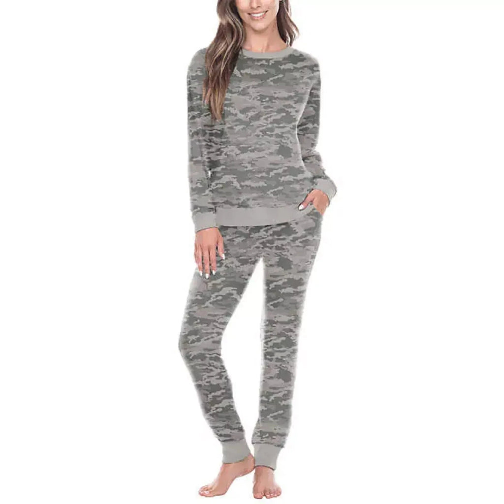 Honeydew Pajama Set Women Size XXL Camouflage Print