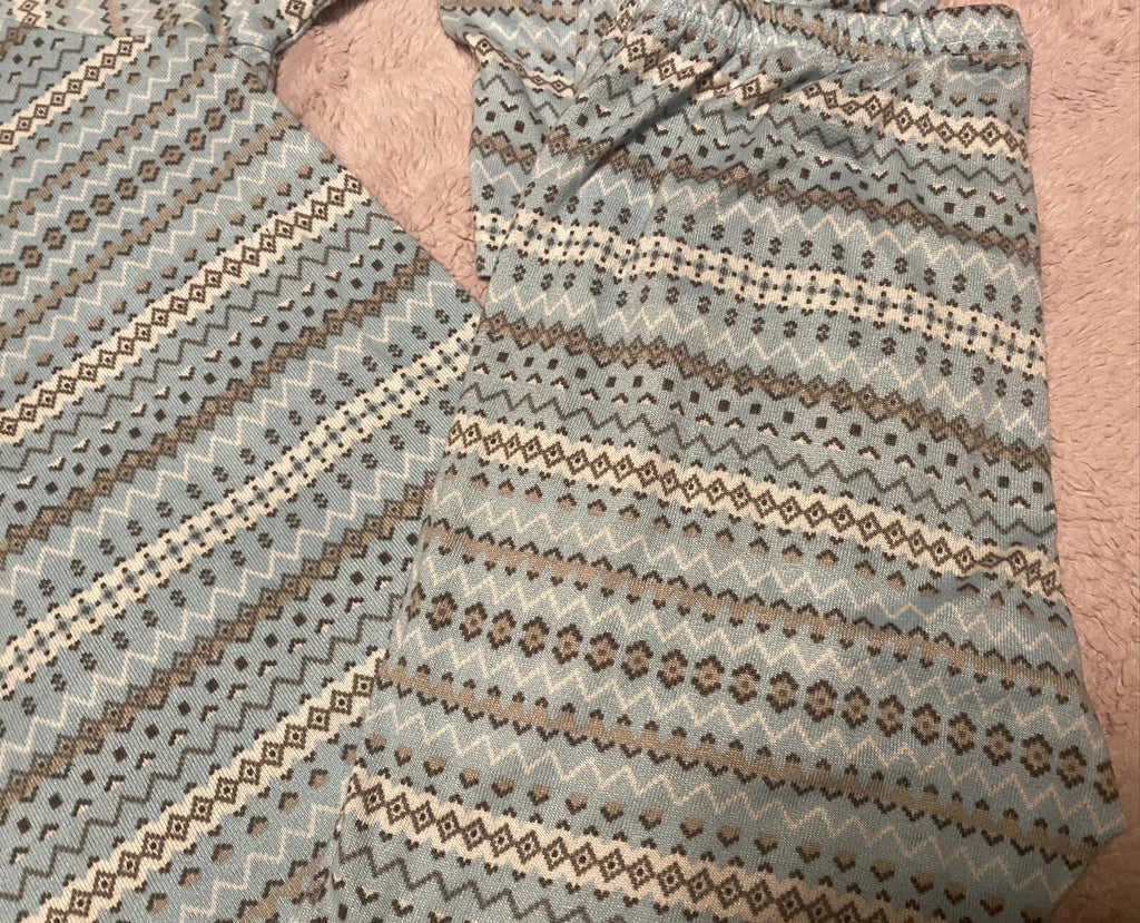 Dearfoams Fleece 2 Piece Pajama Set M