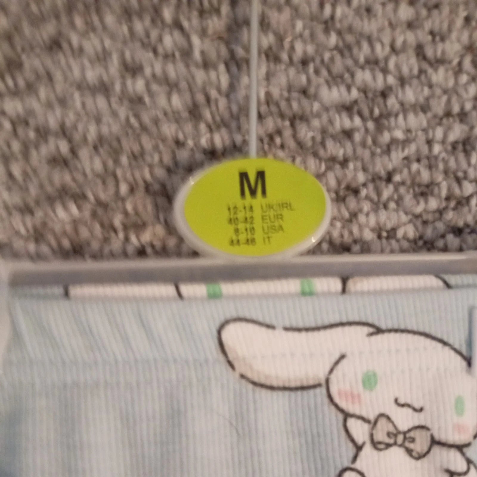 Hello Kitty Cinnamoroll Vest & Trousers Pyjama Set UK Size Medium Brand New