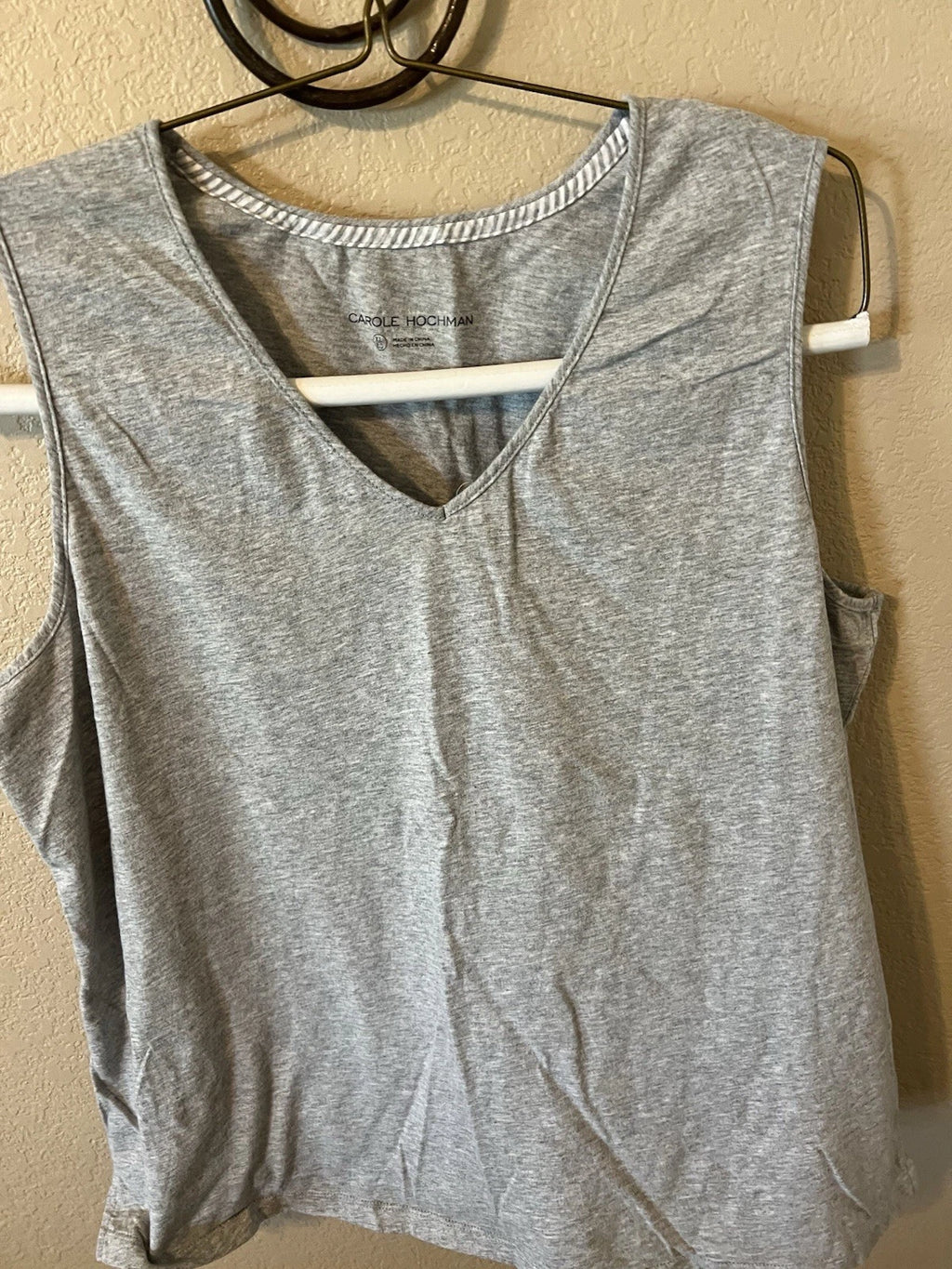 Set Of 2 Carol Hockman Gray Pajama Tops  Size XL