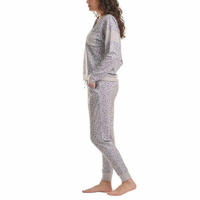 NWoT Splendid Women's 2 Piece Pajama Set Lounge Set Gray Size L $75 L298