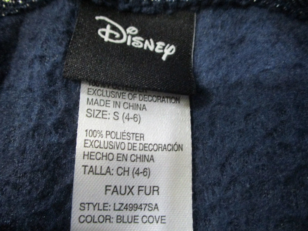 Mickey Mouse Womens Pajama Set Small Blue Dream Fleece Long Sleeve Soft 2Pc
