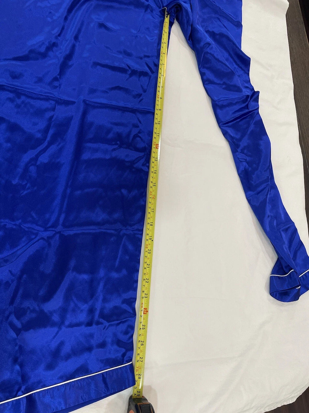 Womens Satin Pajamas Sets Long Sleeves Lonxu Soft Cool Loungewear Sets XXL