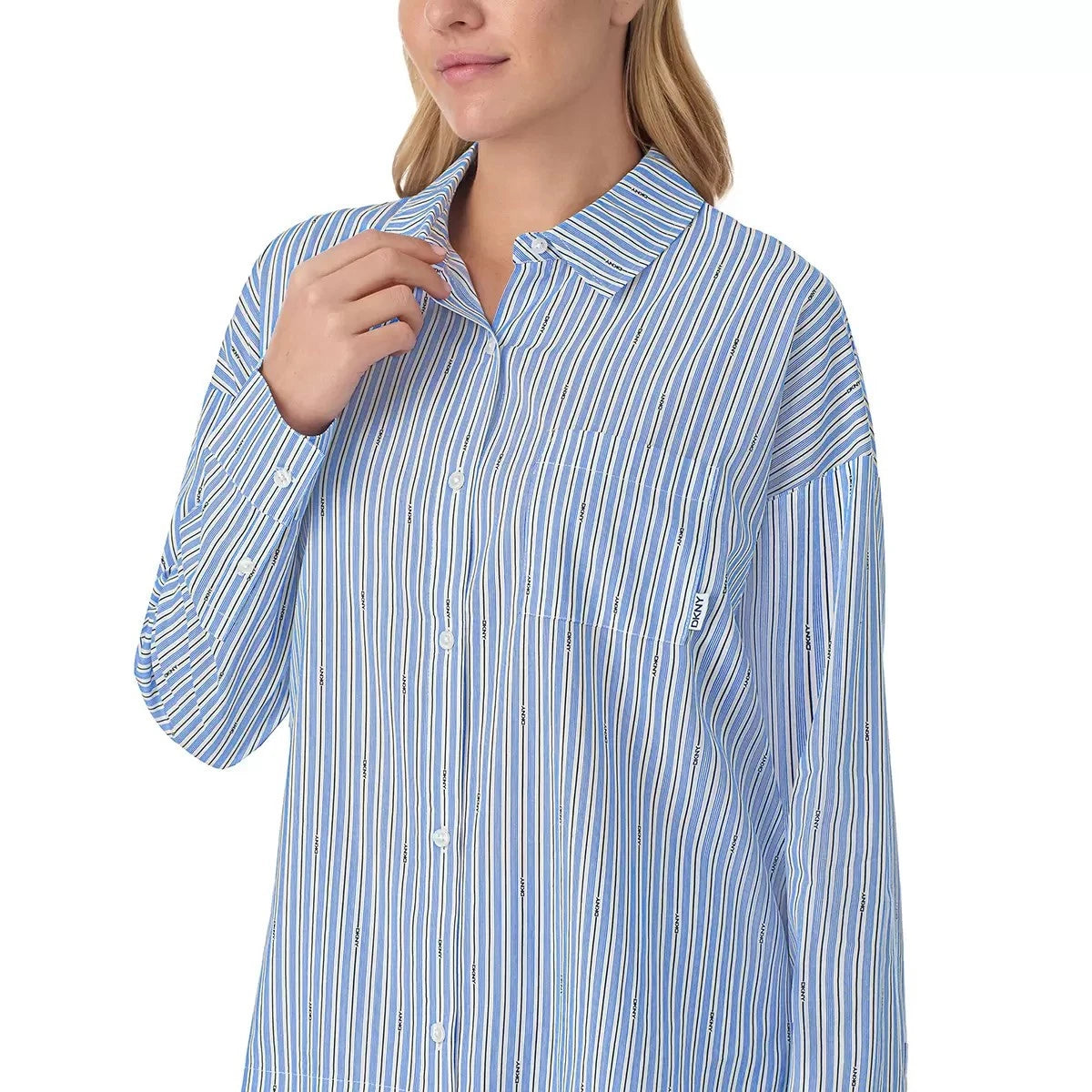 Dkny Cotton Blend 2 Piece Pjama Set
