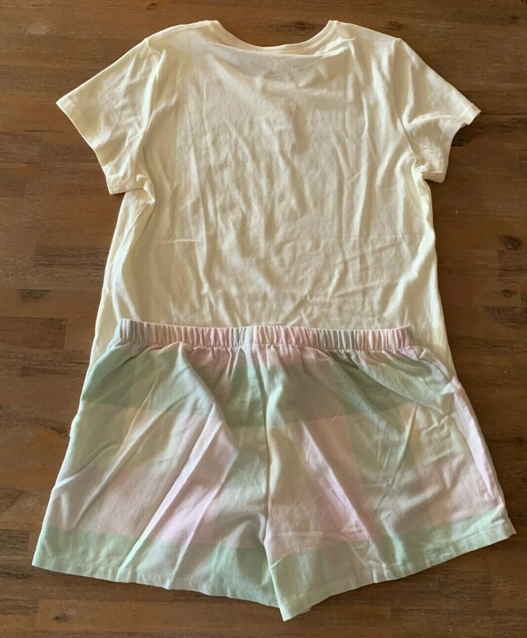 Ladies size L size 14 GOOD TIMES POSTIVE VIBES summer pyjamas Lily Loves NEW 243