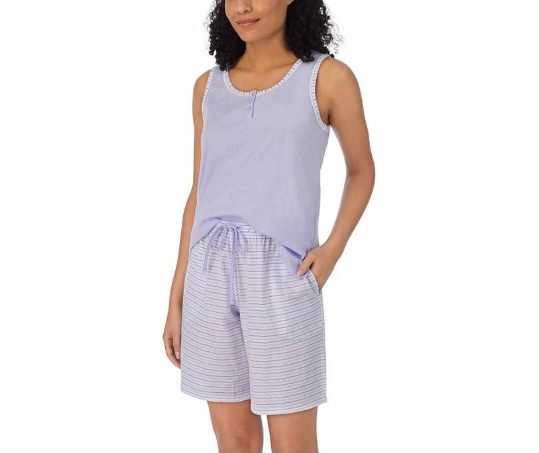 Carole Hochman Ladies' 4-piece Pajamas Set Purple Size XS ; NWT