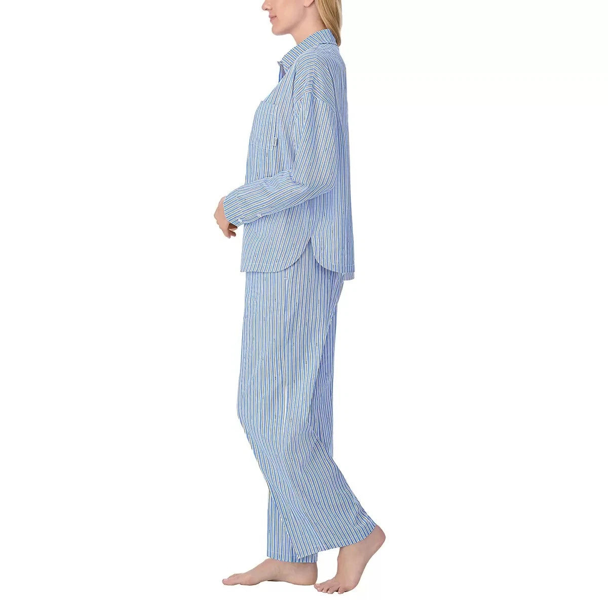 Dkny Cotton Blend 2 Piece Pjama Set