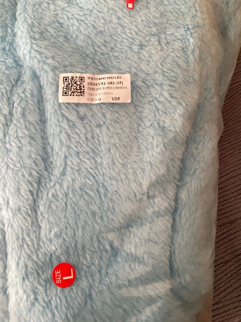 Womens Pajama Set  Blue size L