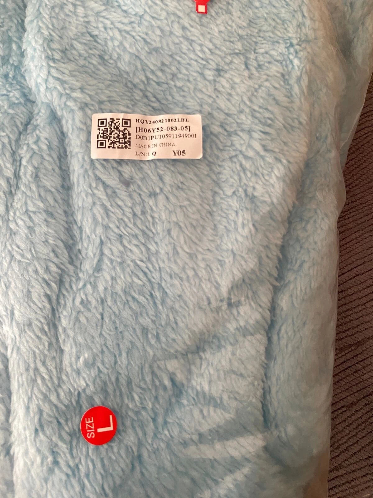 Womens Pajama Set  Blue size L