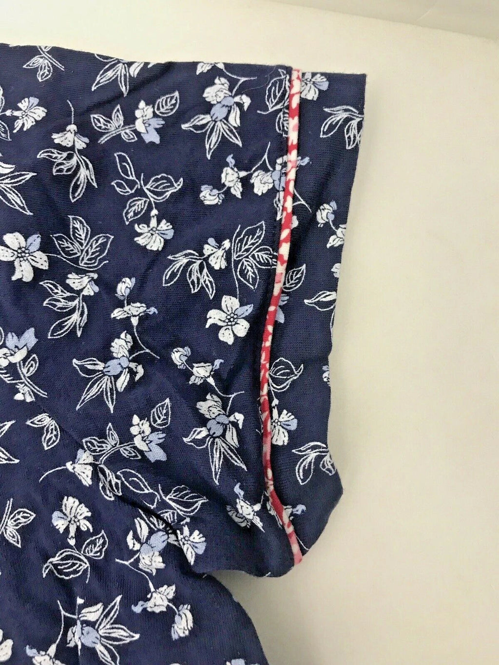 Charter Club Women's XS Fluttered Flora Short Sleeves Capri Pants Pajama Set New