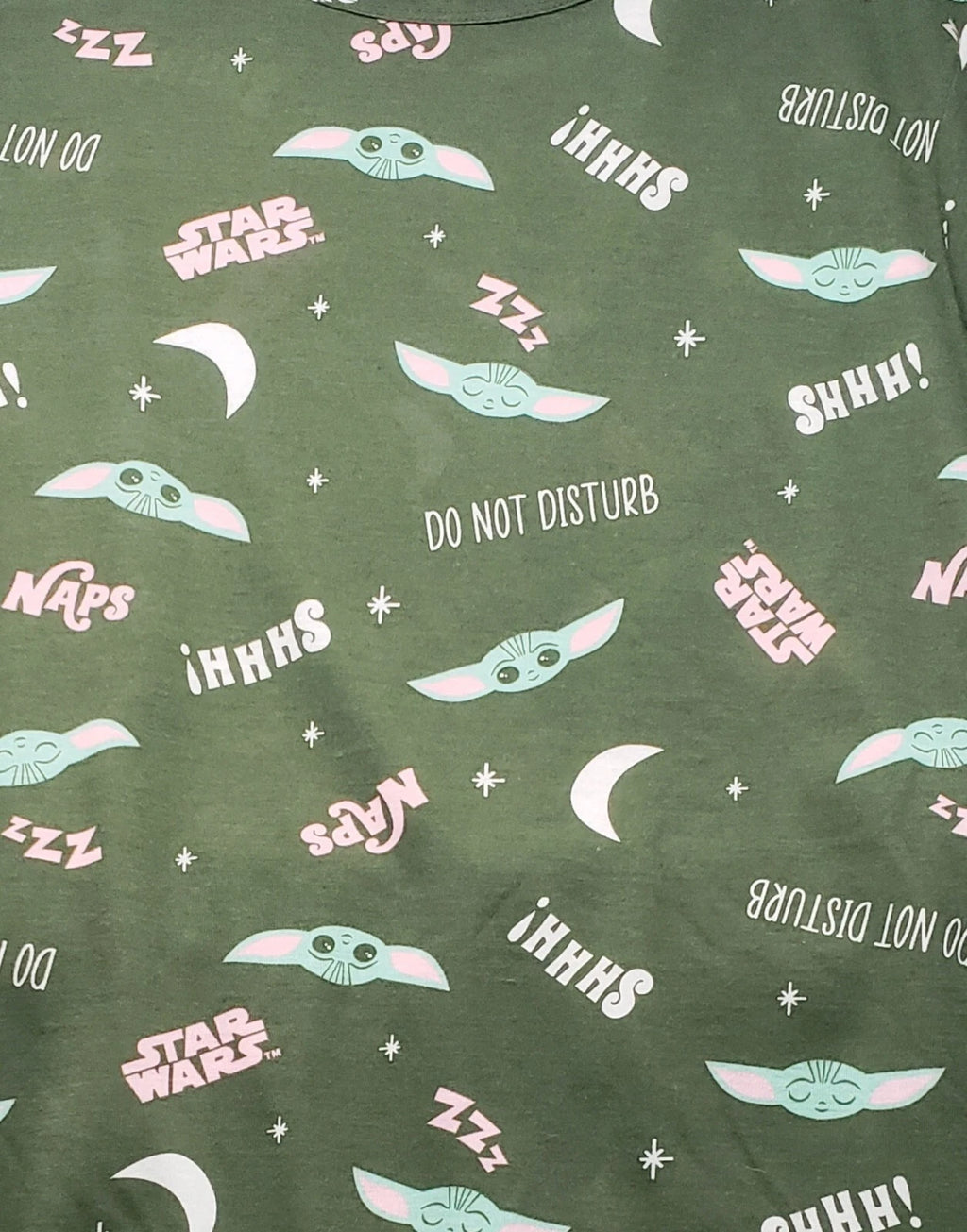 Disney Star Wars The Child 3-Piece Pajama Set Women's Size XL(16-18)/New