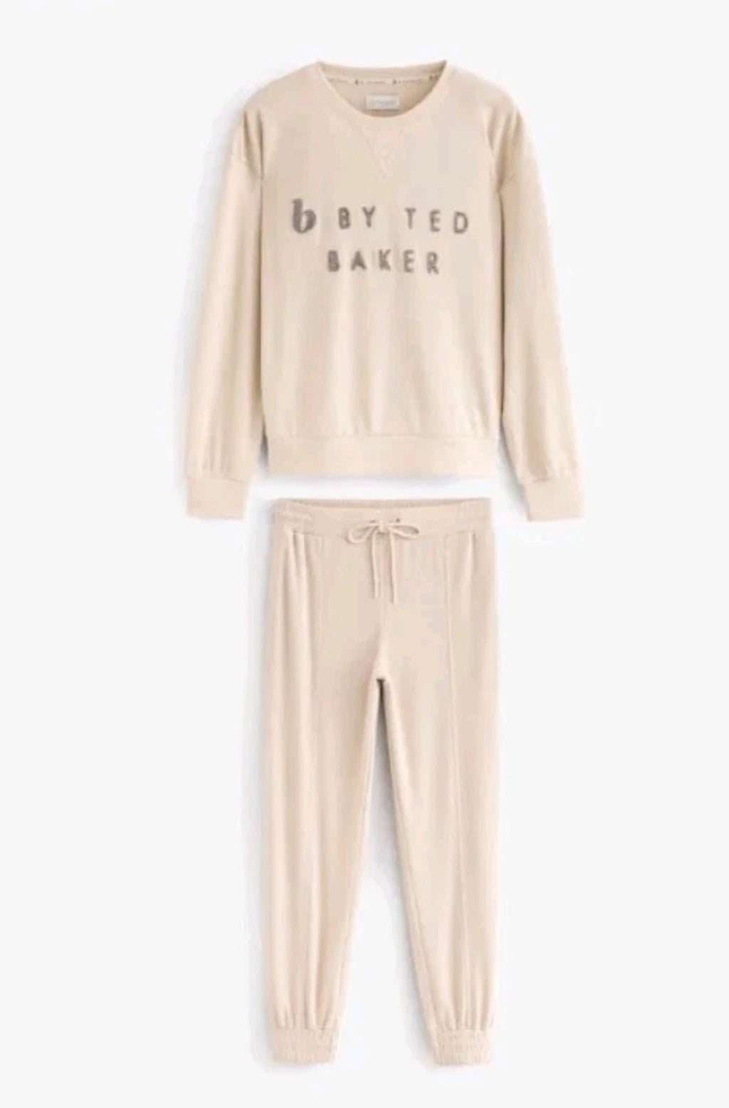 Ted Baker Size 16 Womens Waffle Pyjamas Joggers Loungewear Set BNWT