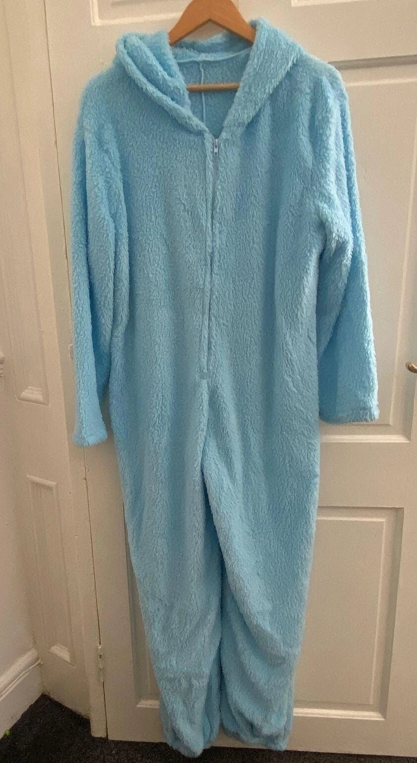 Womens Pajama Set  Blue size L