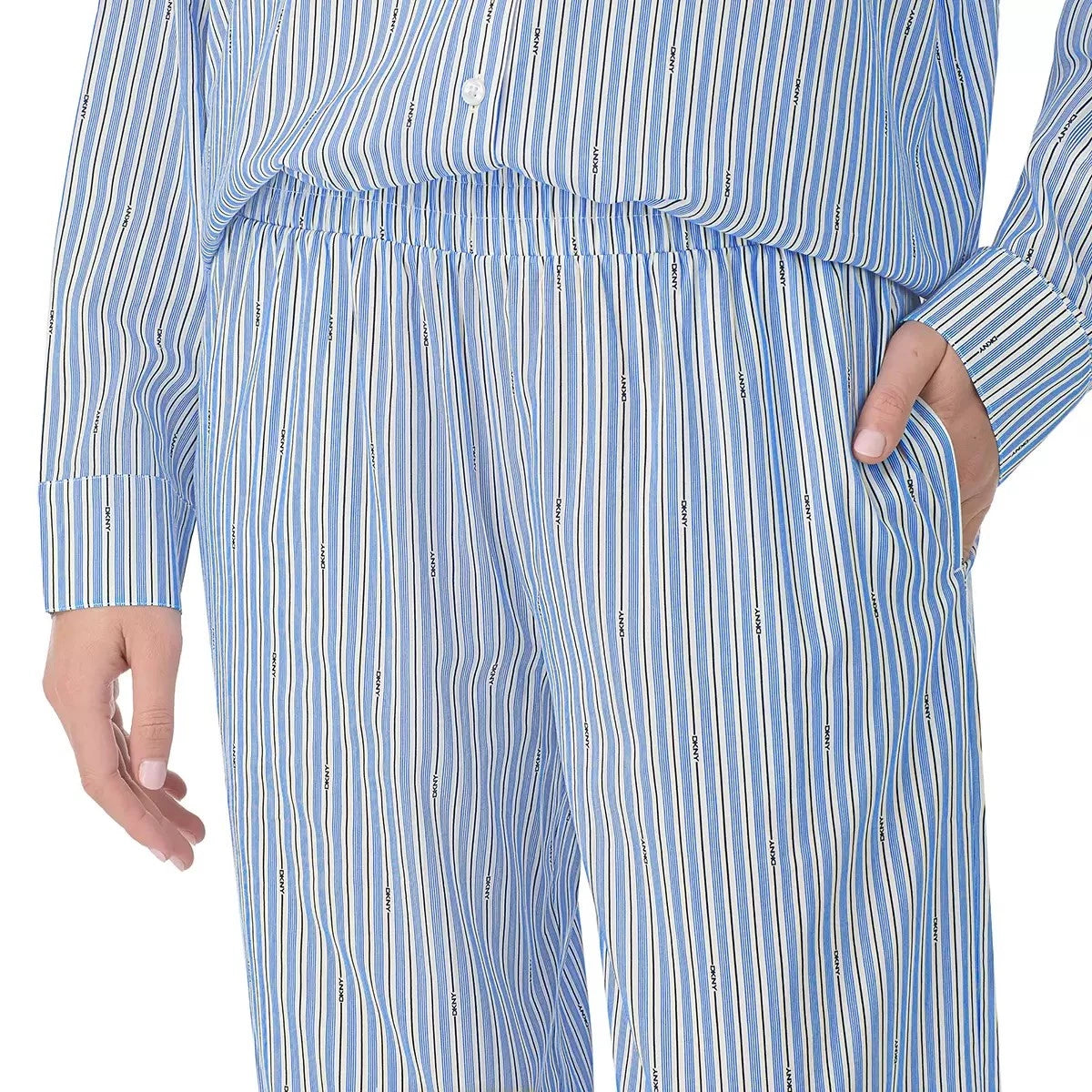 Dkny Cotton Blend 2 Piece Pjama Set