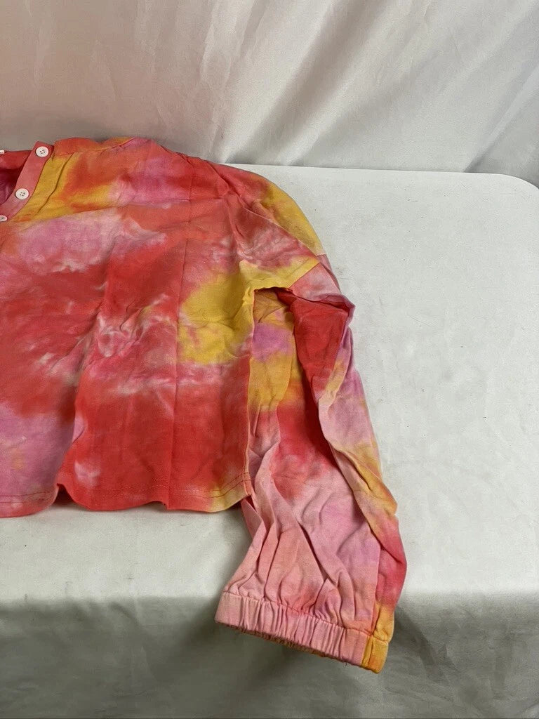 LAMISSCHE Size XXL Women's Tie Dye Pj Set