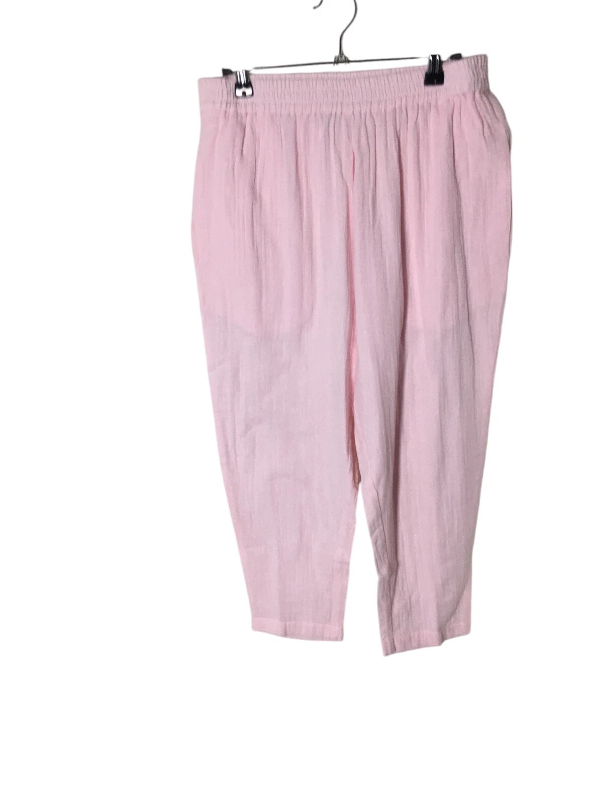 Ellas Simone Loungewear Set Women's Size Small Pink 100% Cotton Sleeveless