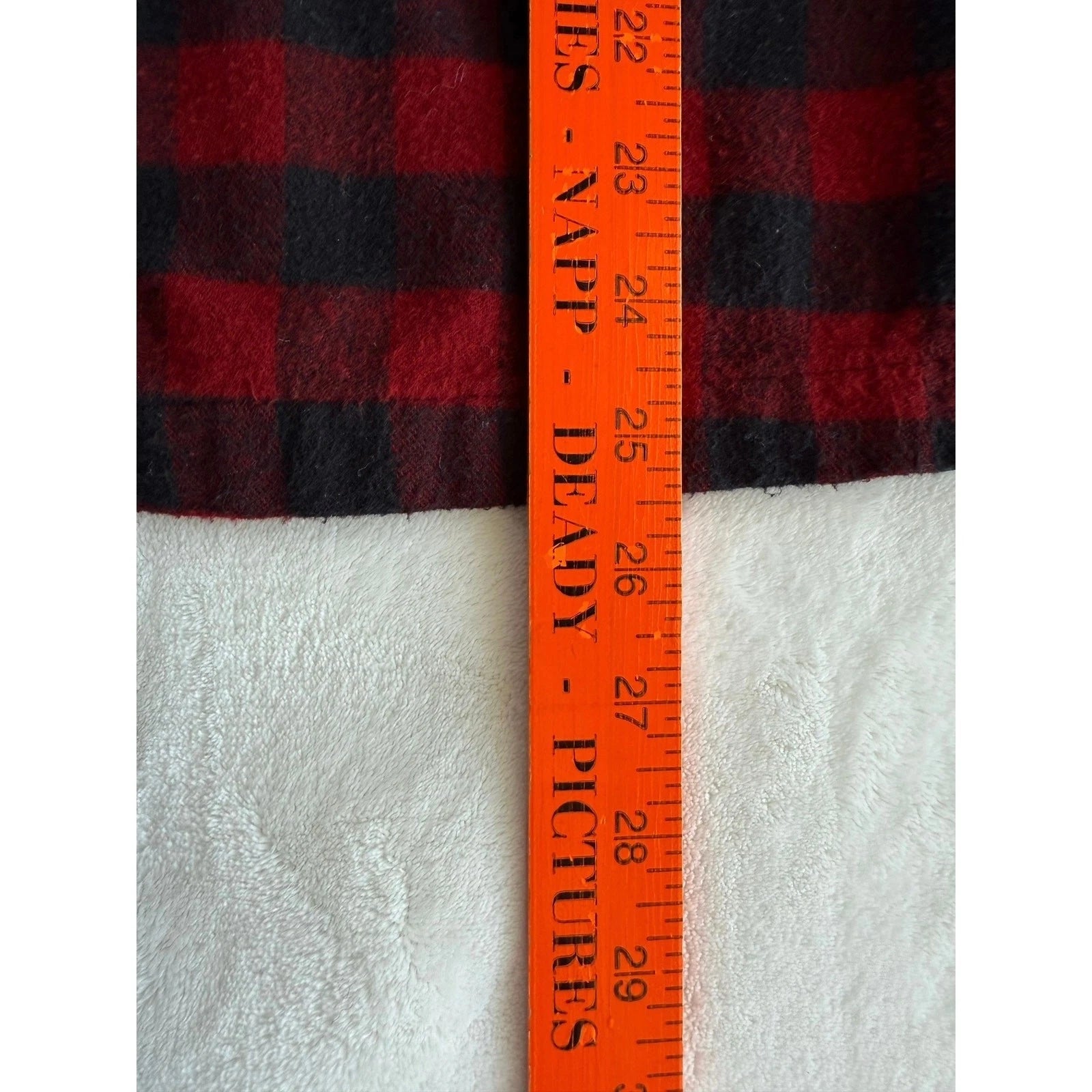 LL Bean Pajamas Womens Medium Red Black Scotch Plaid Flannel Rob Roy Set Holiday