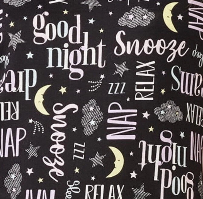 Women's Goodnight Snooze  Joyspun Print Tank Top Shorts Pajama Set, 2-Piece XL