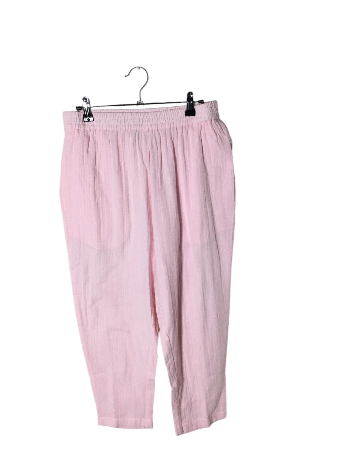 Ellas Simone Loungewear Set Women's Size Small Pink 100% Cotton Sleeveless