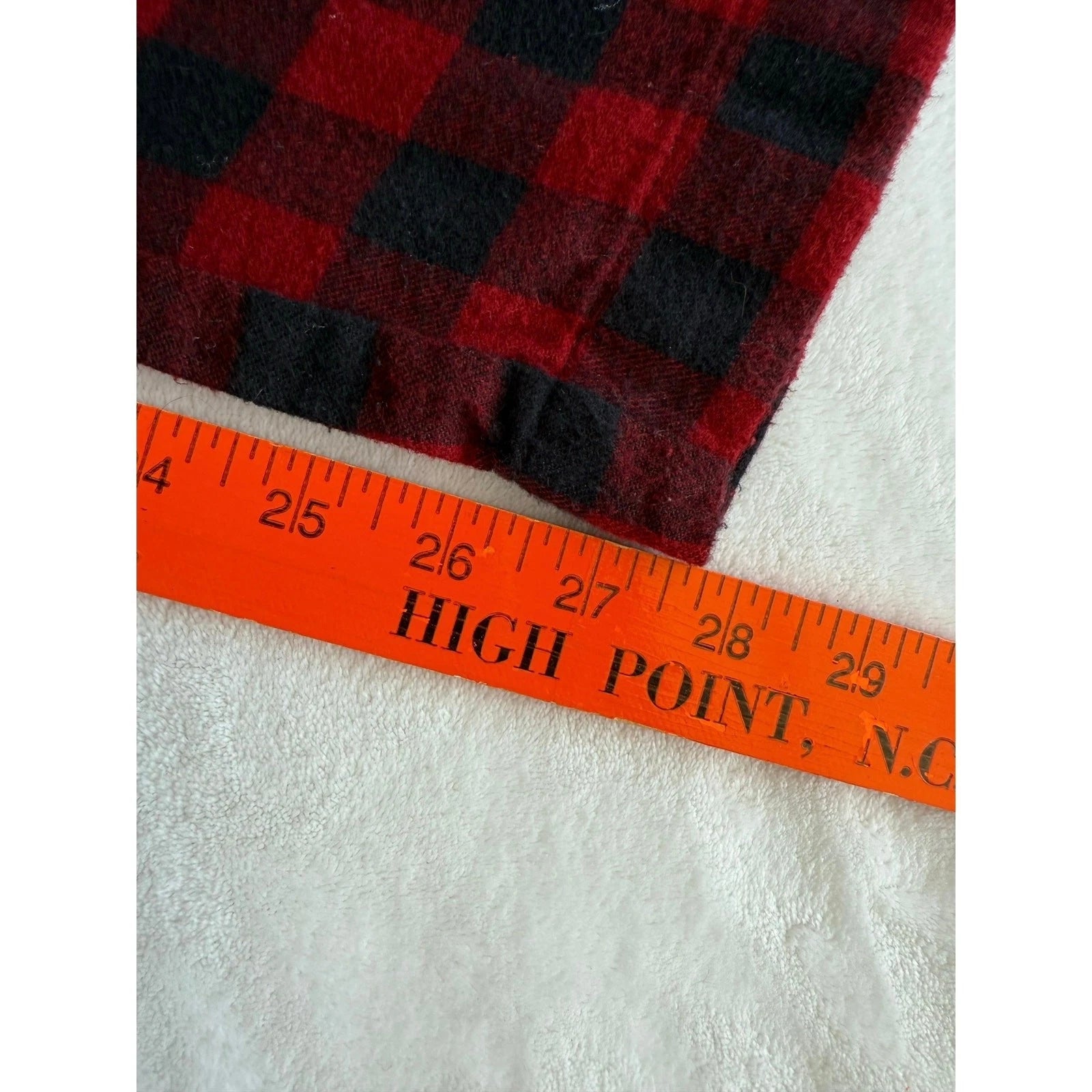 LL Bean Pajamas Womens Medium Red Black Scotch Plaid Flannel Rob Roy Set Holiday