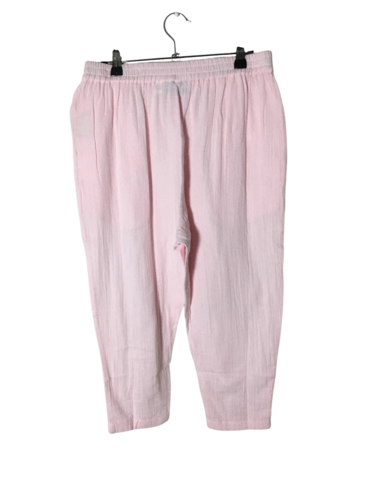 Ellas Simone Loungewear Set Women's Size Small Pink 100% Cotton Sleeveless