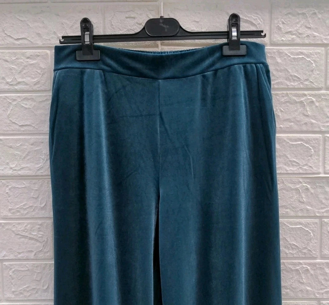 New International Concepts Women's 2PC Velvet Shawl Collar Pajama Set Size M