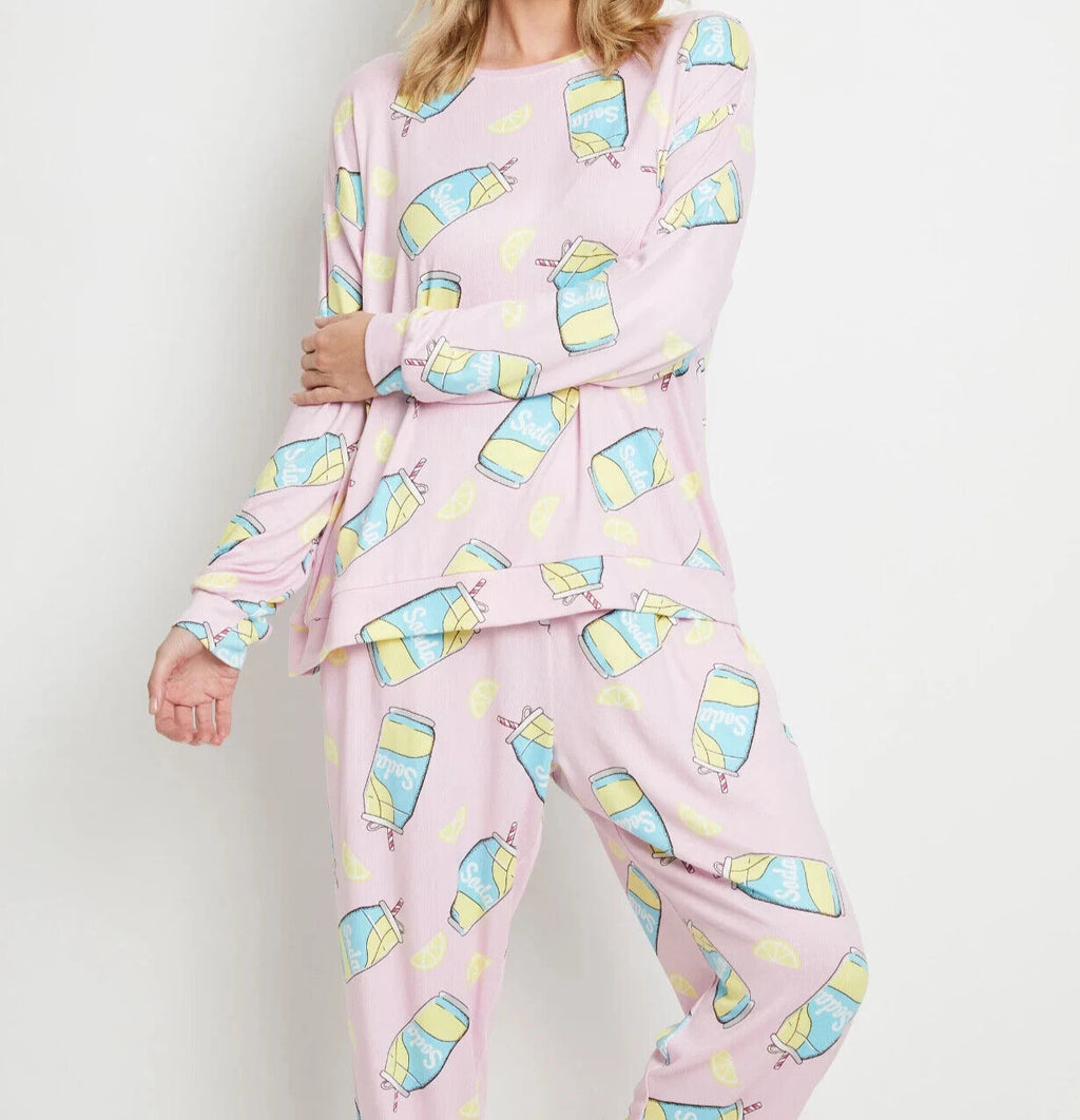 Ladies size 16/18 pink SODA midseason pyjamas Rivers  NEW 679