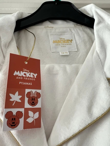Disney Minnie Mouse Autumn Pyjamas Halloween New Pj’s 14-16 Woman’s
