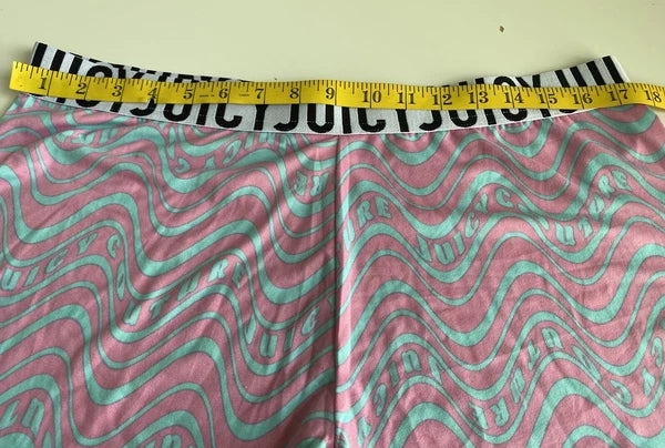 Juicy Couture Pajama Set JC7449T  Women’s Sz L Grey Swirl Shorts Lounge NEW