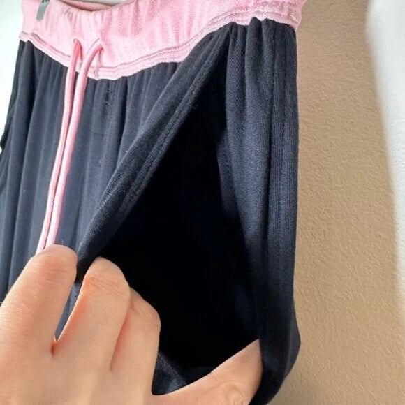 Jambys Black and Pink Long Jambys Set XS