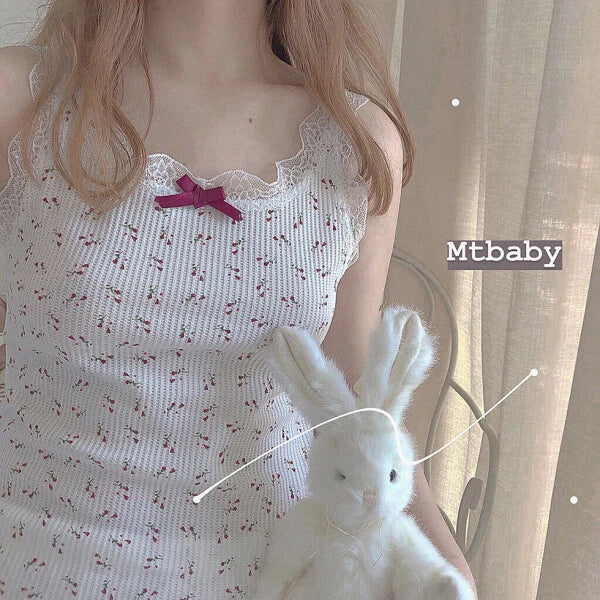 Bear/Rose/Lilac Women's Pajamas Sets Vest & Shorts 2PCS Set Summer Sleepwear
