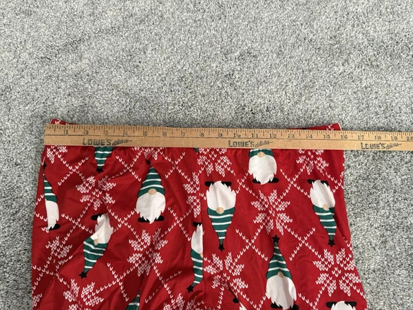 Secret Treasures Womens Lightweight Holiday Christmas 2pc Pajama Set Gnome NEW M