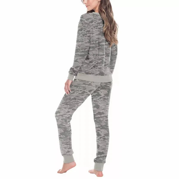 Honeydew Pajama Set Women Size XXL Camouflage Print