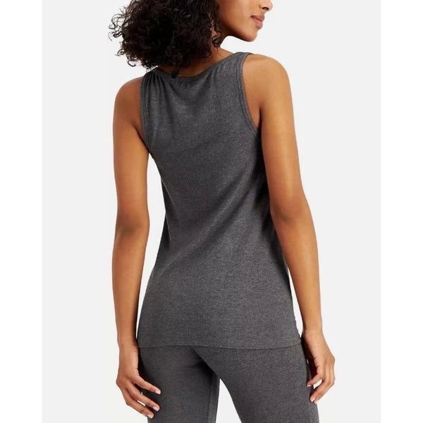ALFANI WOMENS MEDIUM PAJAMAS MODAL LOUNGE SET TANK TOP & LEGGINGS GRAY NEW