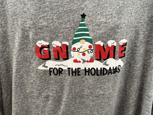 Secret Treasures Womens Lightweight Holiday Christmas 2pc Pajama Set Gnome NEW M