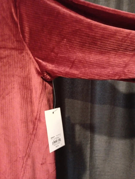Croft And Barrow Burgundy  Womens  Longsleeve Sleepwear Set New With Tags Medium