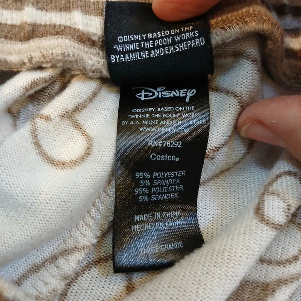 Disney Womens Large Pajamas Lounge Set Mickey Mouse Long Sleeve & Pants #Z-37