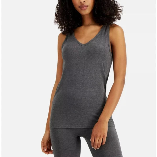 ALFANI WOMENS MEDIUM PAJAMAS MODAL LOUNGE SET TANK TOP & LEGGINGS GRAY NEW