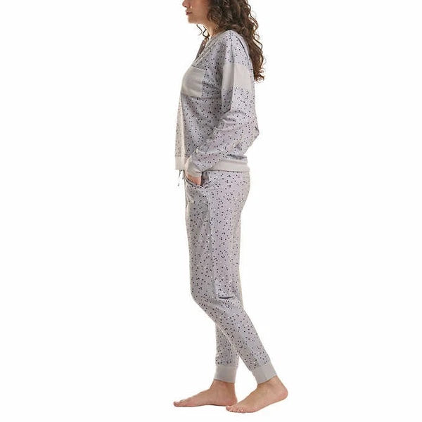NWoT Splendid Women's 2 Piece Pajama Set Lounge Set Gray Size L $75 L298