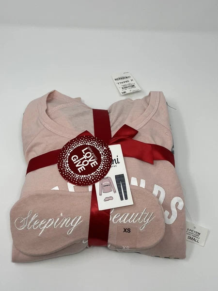 Jenni by Jennifer Moore Intimates 2-Piece Long Pajama Set Sz XS Gray Fair Isle