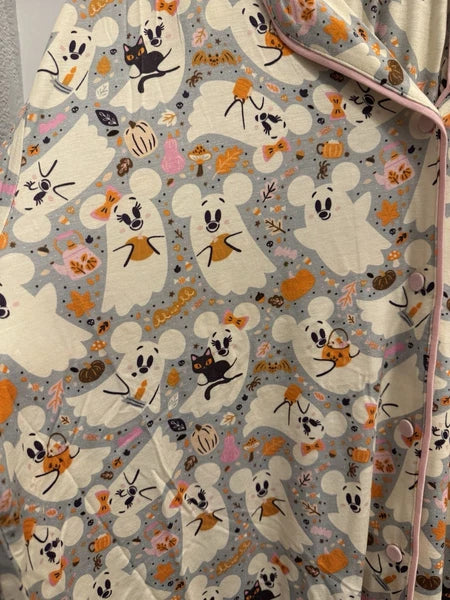 2025 Disney Parks Halloween Mickey Minnie Ghost Pajama Set Adult XL SUPER SOFT!