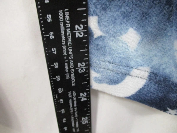 Mickey Mouse Womens Pajama Set Small Blue Dream Fleece Long Sleeve Soft 2Pc