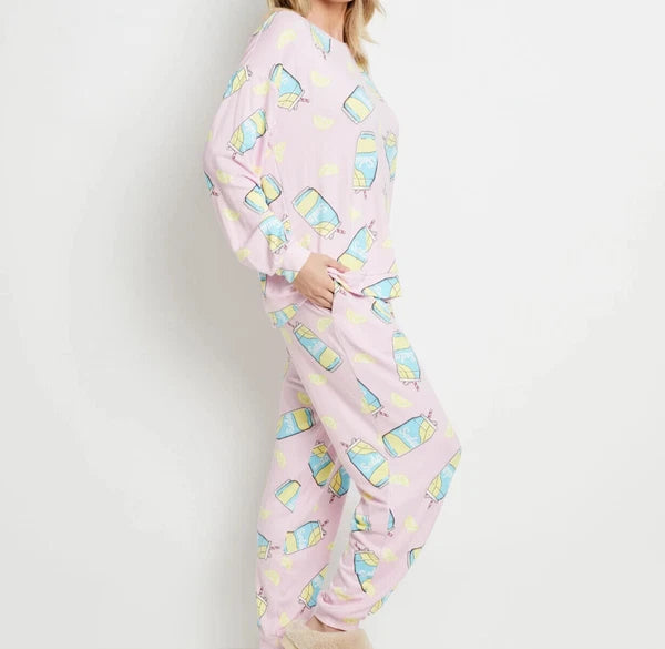 Ladies size 16/18 pink SODA midseason pyjamas Rivers  NEW 679
