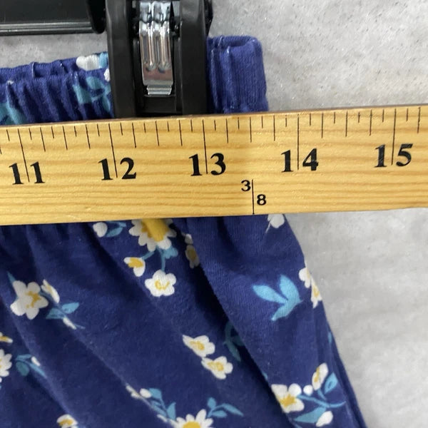 Bronco Ford Pajama Short Set Women's Medium Blue Retro Lounge 2 Piece Faded Teal
